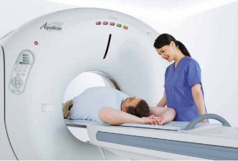 Equipo de tomografia ergonomico