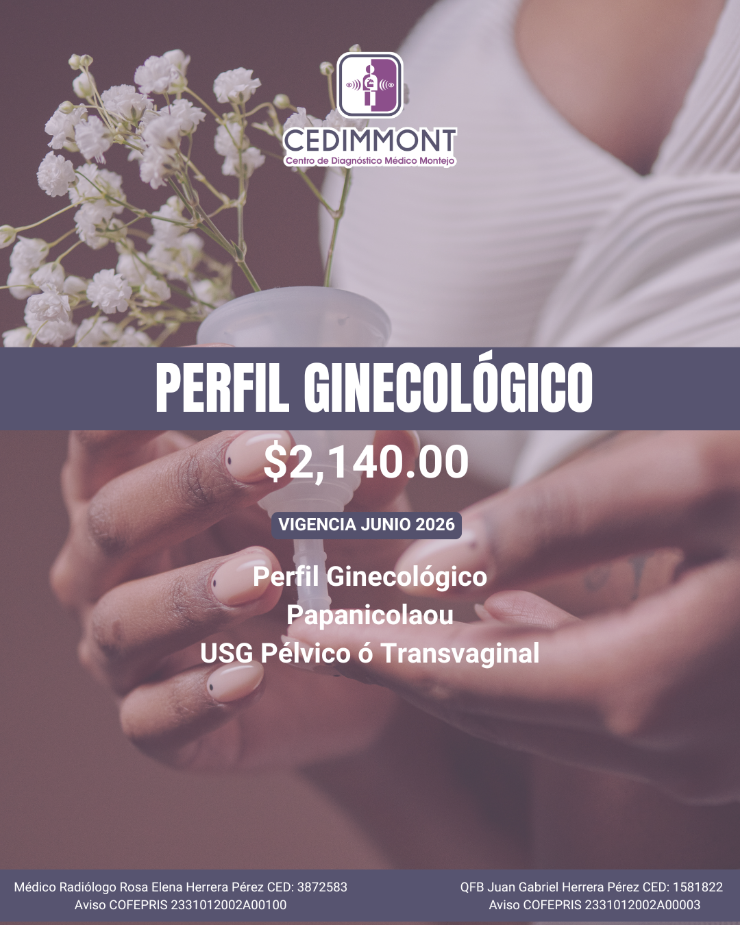 Promoción Cedimmont Perfil Ginecológico